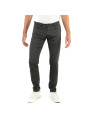 pantalon homme de couleur gris anthracite. Existe en grande longueur de jambe