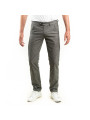 pantalon homme grand gris chine clair