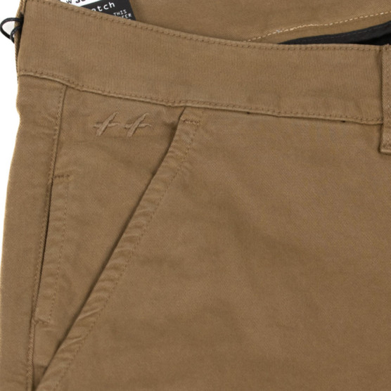 pantalon chino couleur marron clair pour homme extra grand