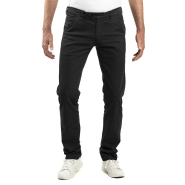 Essentials Pantalon Kaki Stretch Décontracté Coupe Ajustée Homme :  : Mode