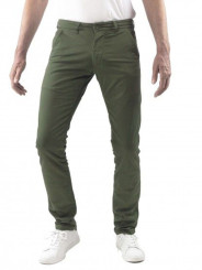 pantalon chino couleur kaki, extra long pour homme grand, marque CUBjeans