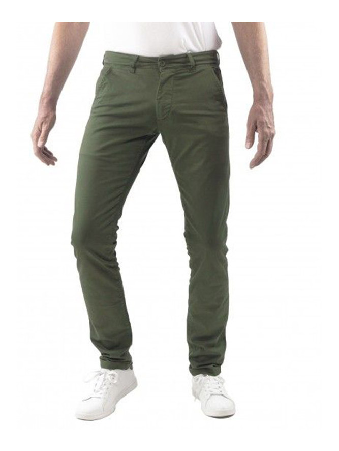 pantalon chino couleur kaki, extra long pour homme grand, marque CUBjeans