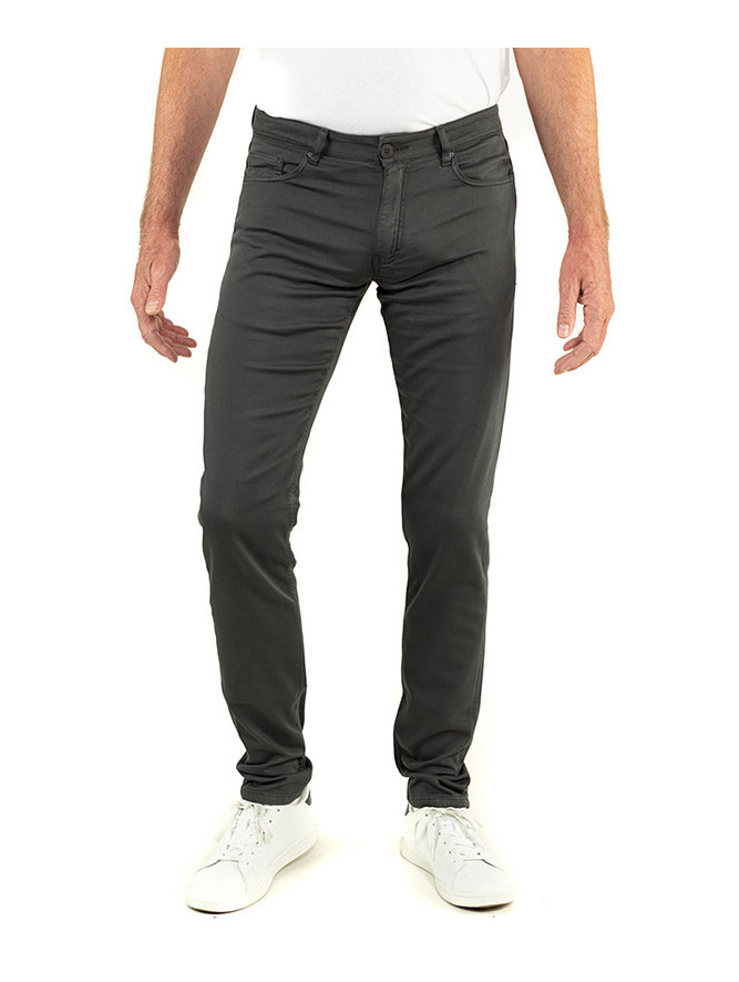 pantalon homme de couleur gris anthracite. Existe en grande longueur de jambe