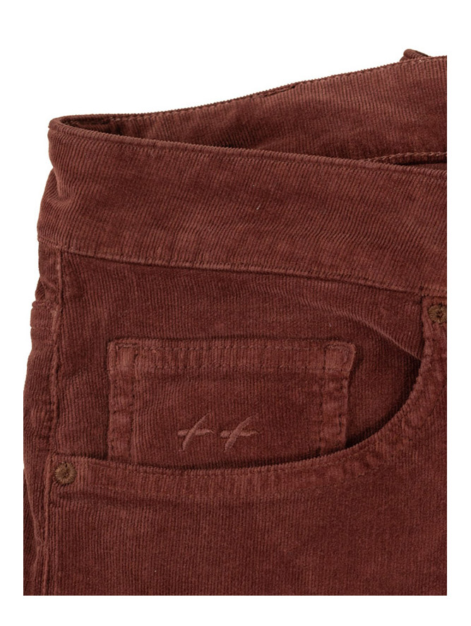 detail de la matière velours fines côtes du jean couleur CUB pour homme L38