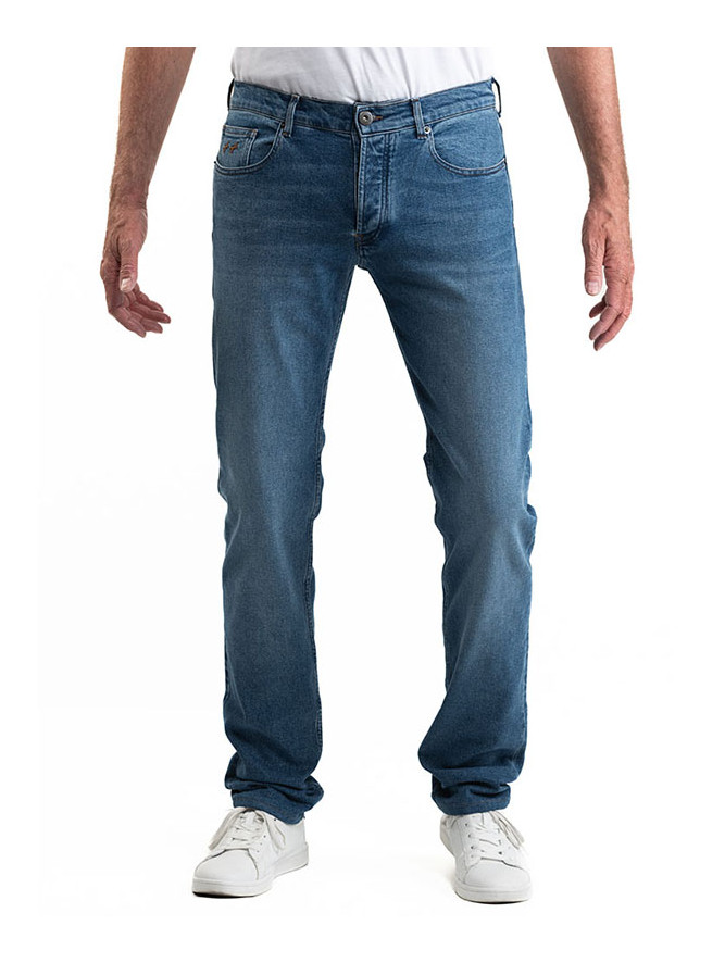 jean aspect deja porté tres tendance pour les hommes grands en coupe droite par CUBjeans