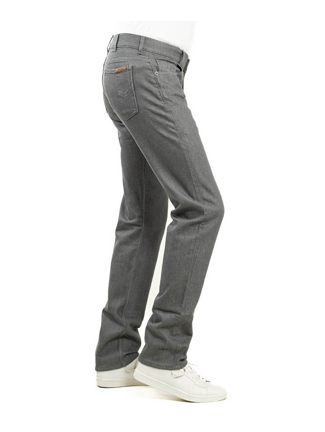 jean extra long en denim gris clair pour homme grand