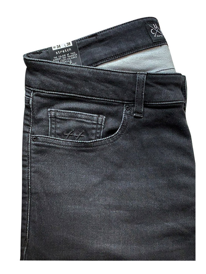 jean pour homme ou ado grand en longueur 36 effet noir délavé