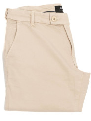 pantalon chino couleur beige clair pour les hommes grands, longueur 38