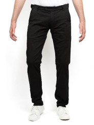 pantalon chino long pour homme grand. couleur noir L36