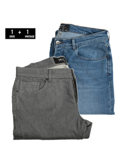lot de 2 jeans a prix promotionnel. Jeans longueur 38 pas cher
