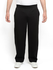 pantalon ample noir pour homme grand