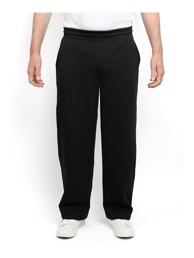 pantalon ample noir pour homme grand