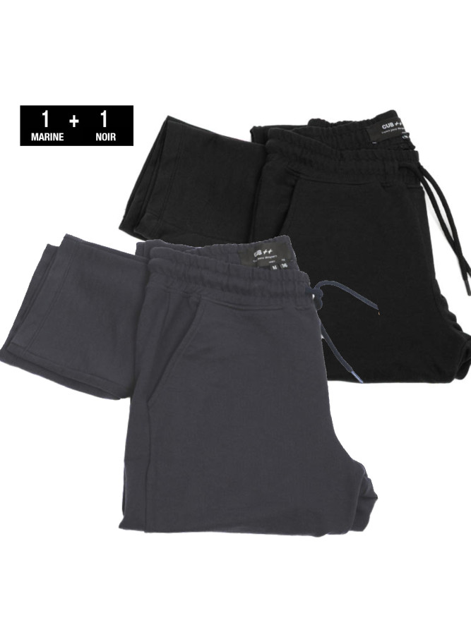 lot de 2 joggings extra longs pour les hommes très grands