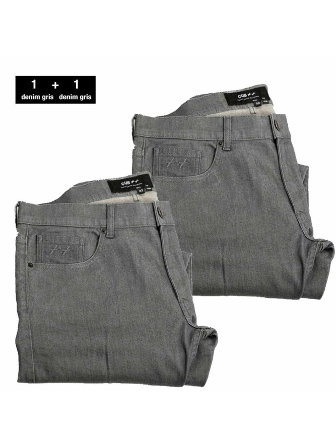 lot de 2 jeans grande longueur 36 pour homme à prix réduit